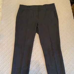 Charcoal Grey Loft Marisa Trouser Dress Pants